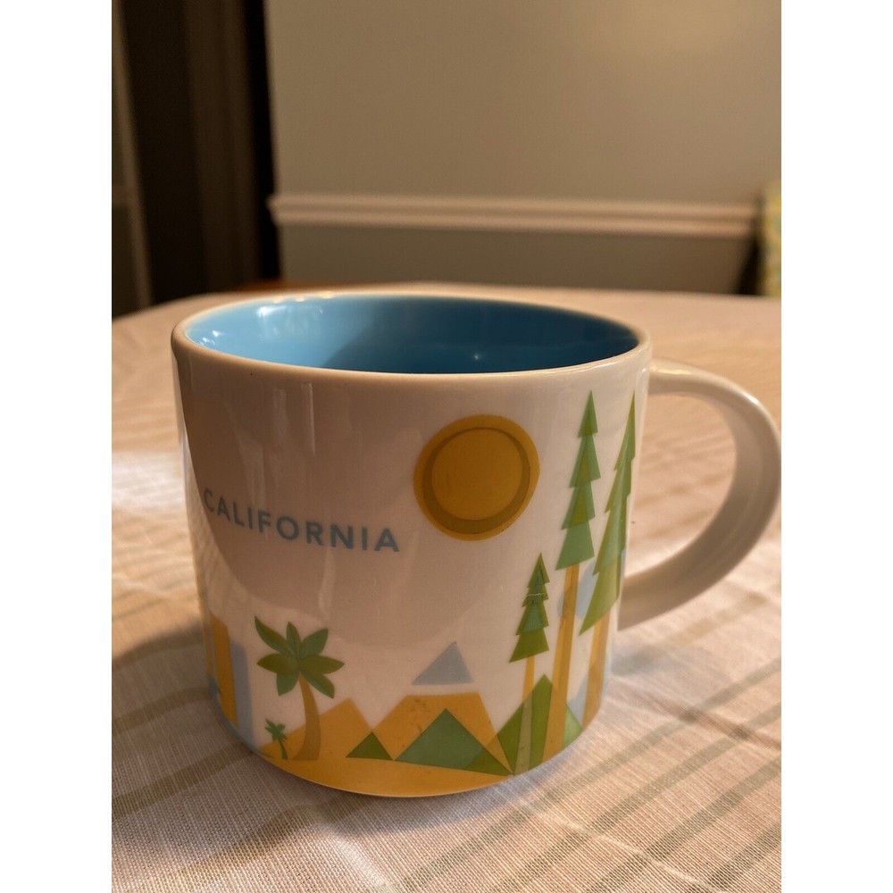 Starbucks 2017 California You Are Here Collection 14 oz Coffee Mug Cup